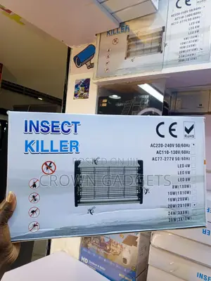 Powerful Electric Insect Killer With UV Light Safety Mesh