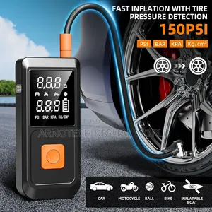 Multi-Functional Car Battery Jump Starter With Digital Air Compressor
