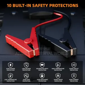 Multi-Functional Car Battery Jump Starter With Digital Air Compressor