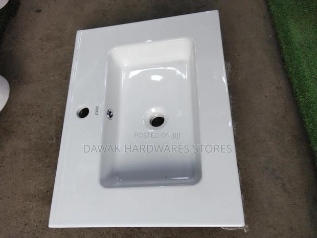 Sleek Rectangular Vanity Basin.
