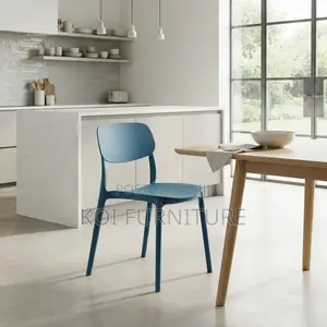 Dining Chairs; Colorful Modern Plastic Dining Chair