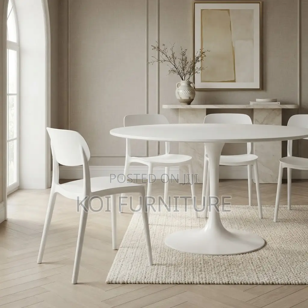 Dining Chairs; Colorful Modern Plastic Dining Chair