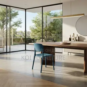 Dining Chairs; Colorful Modern Plastic Dining Chair