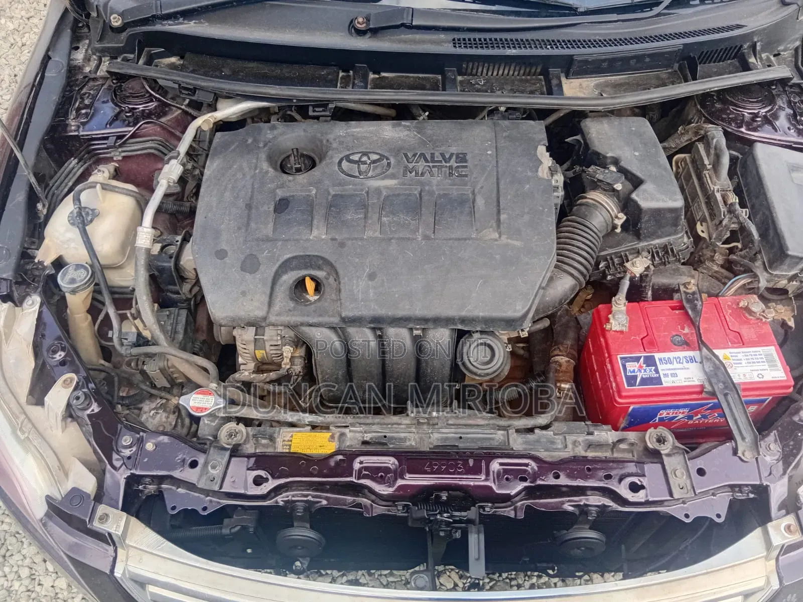 Toyota Premio 2011 Maroon