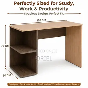Office Desk : Custom 120CM Study Computer Table