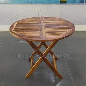 Foldable Table; Space Saving Folding Table for Outdoor Dining
