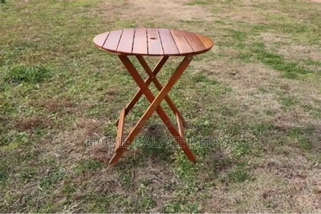 Foldable Table; Space Saving Folding Table for Outdoor Dining