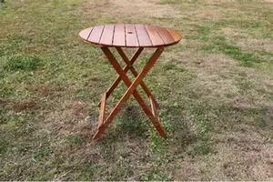 Foldable Table; Space Saving Folding Table for Outdoor Dining