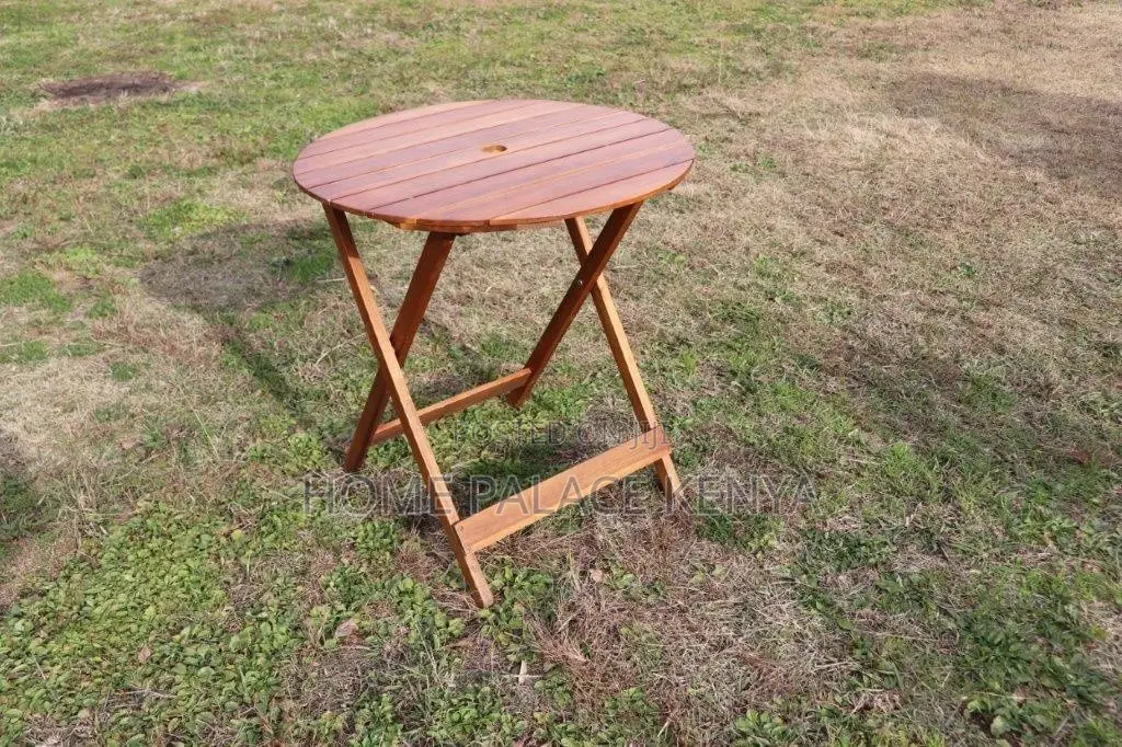 Foldable Table; Space Saving Folding Table for Outdoor Dining