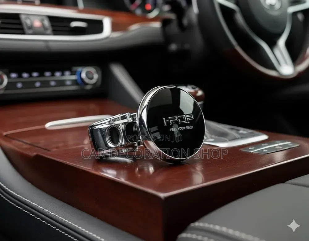 Spherical Steering Wheel Spinner Knob Assist With One Handed