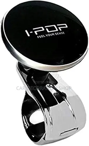 Spherical Steering Wheel Spinner Knob Assist With One Handed