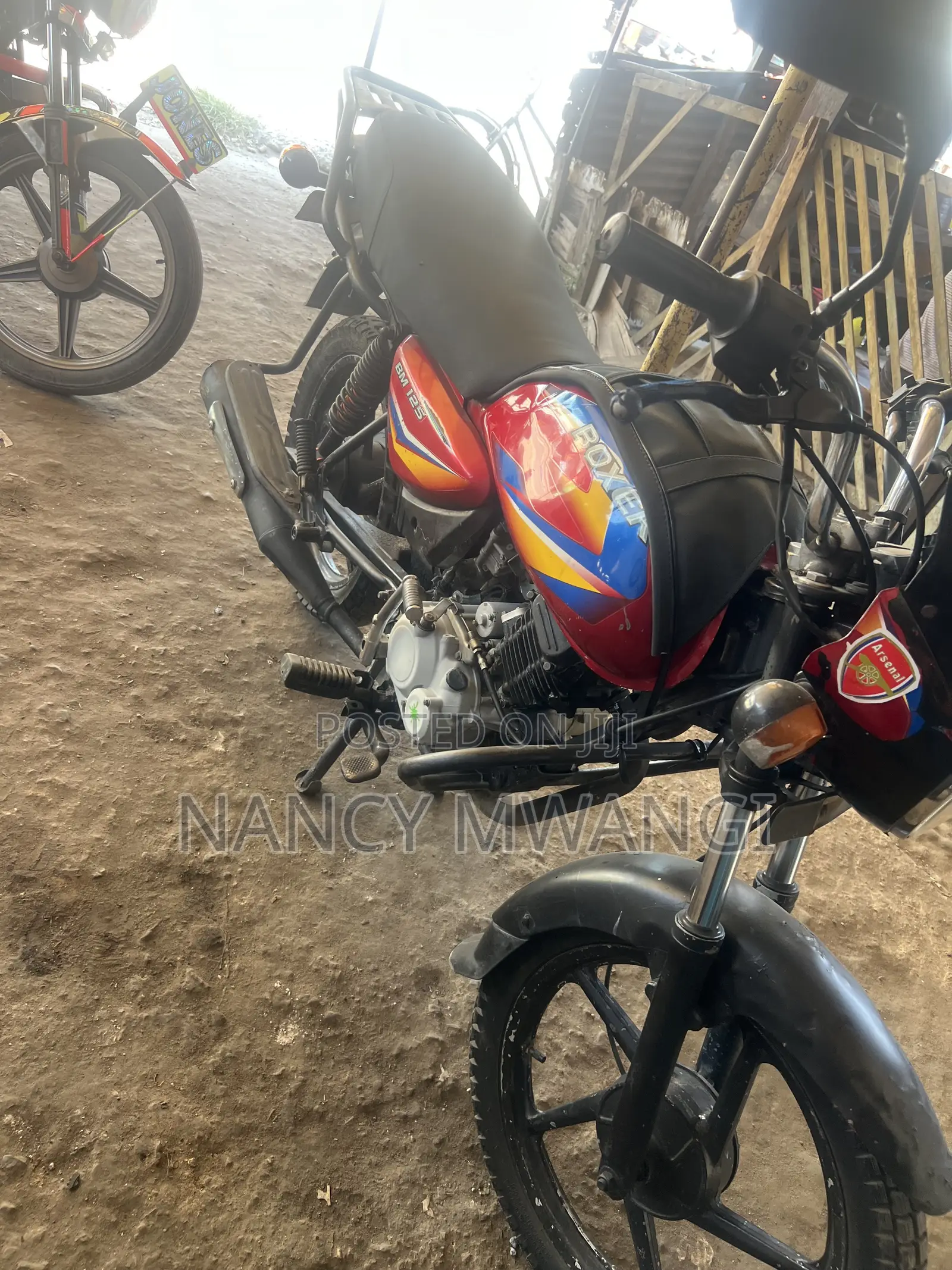 Bajaj Boxer 125 2023 Red