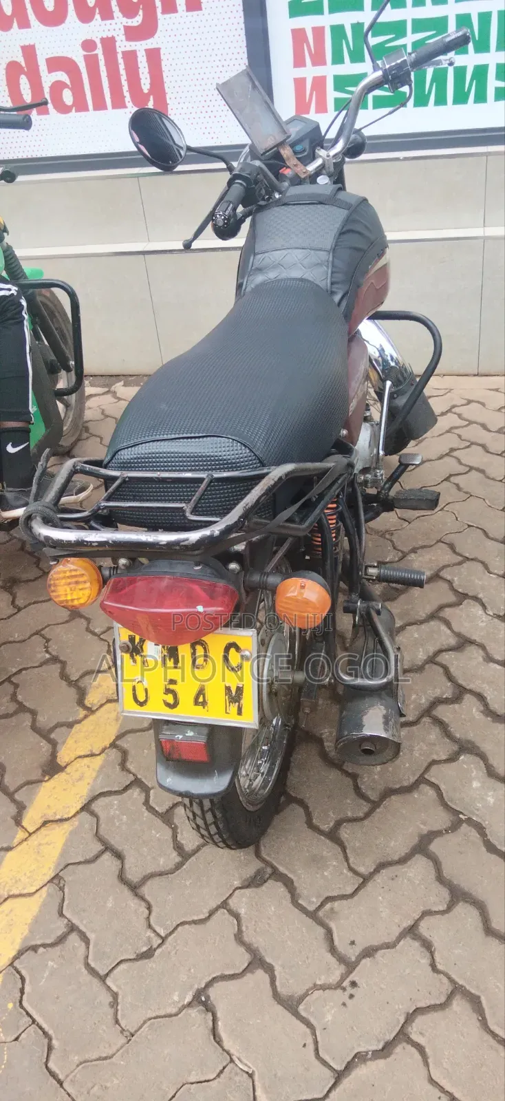 Bajaj Boxer 100 2015 Red