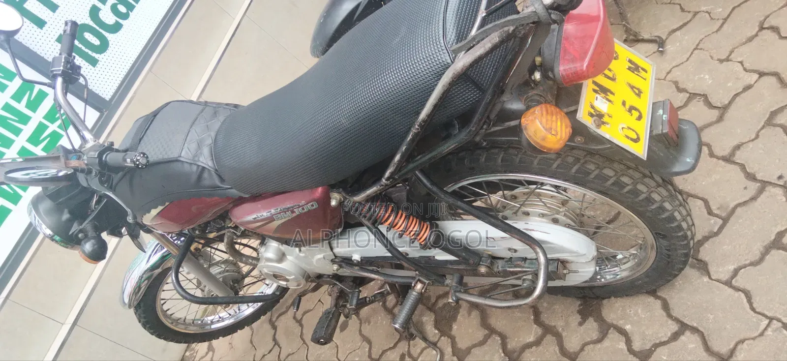 Bajaj Boxer 100 2015 Red