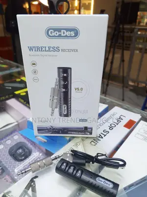 Go-Des GD-BT104 Bluetooth 5.0 AUX Receiver for Car Stereo