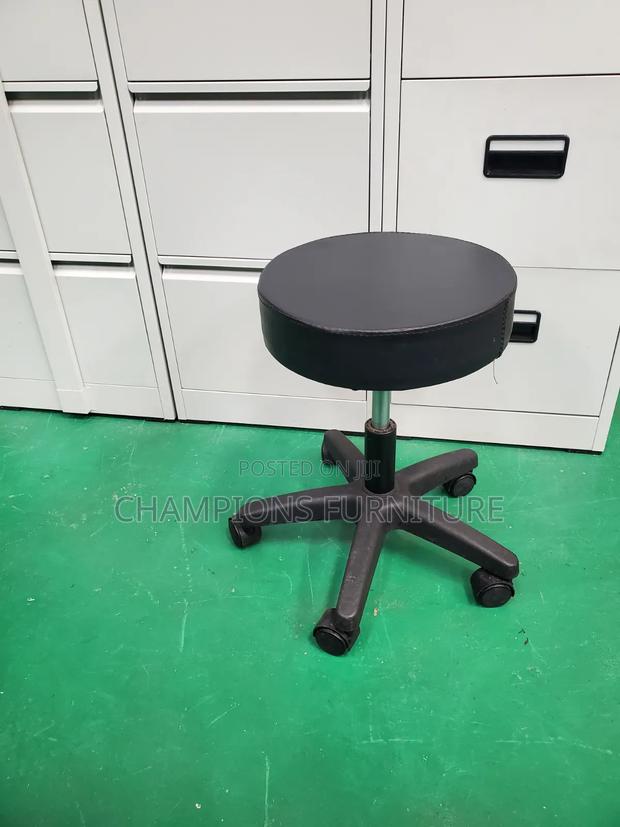 Adjustable Rolling Swivel Stool