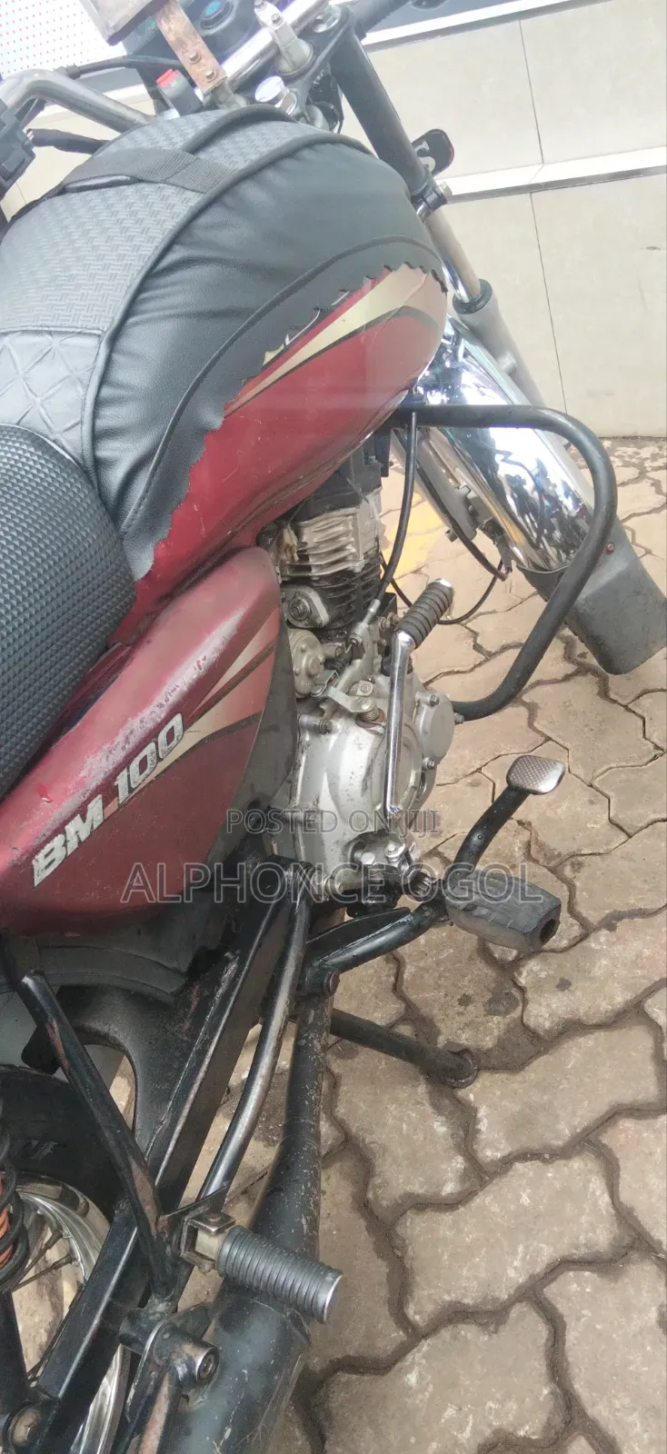 Bajaj Boxer 100 2015 Red