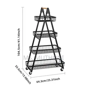 4 Layers Multifunctional Rack