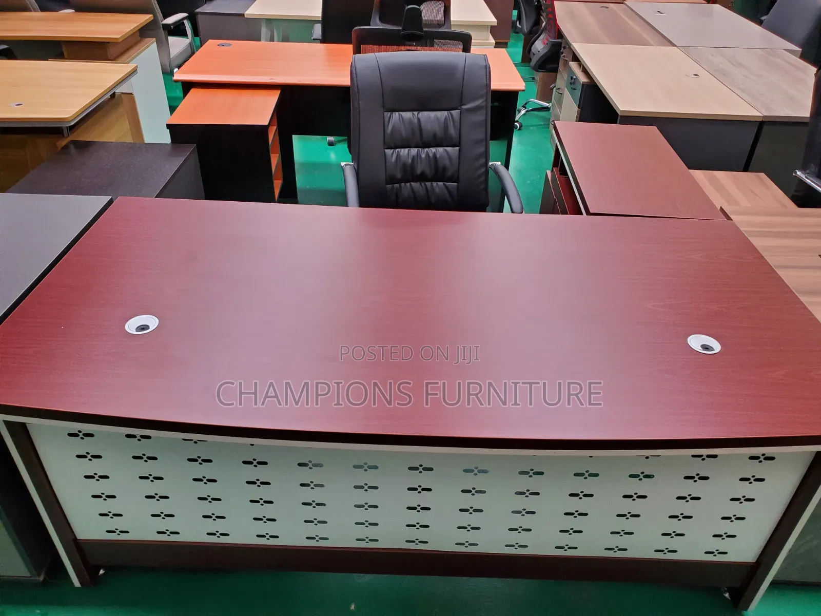 Regal Mahogany 1.6M Office Desk