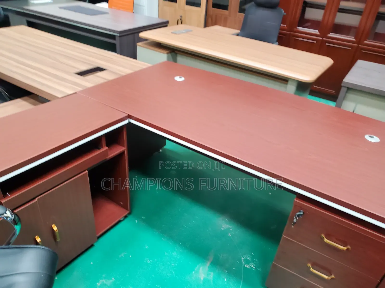 Regal Mahogany 1.6M Office Desk