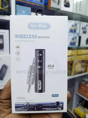 Go-Des GD-BT104 Wireless AUX Adapter for Speakers Amplifiers