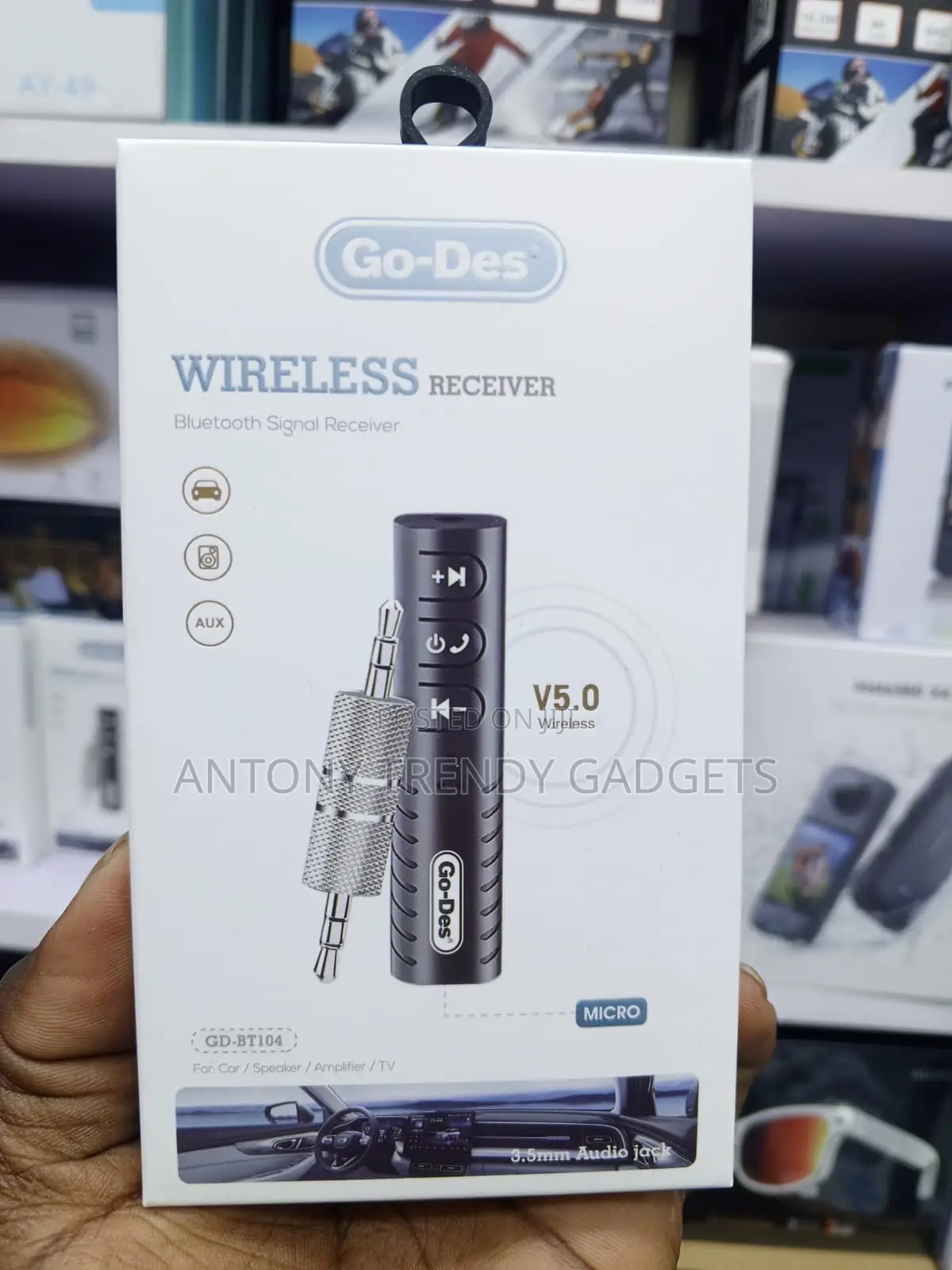 Go-Des GD-BT104 Bluetooth 5.0 Audio Receiver