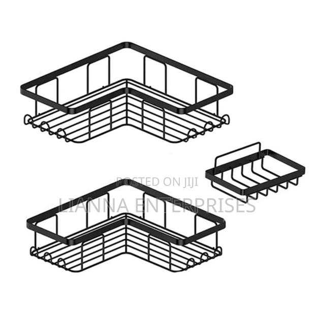 3 Set Corner Caddy Shower Shelf - thumbnail 2