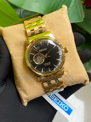 Black Face Seiko Presage Automatic Gents Watch