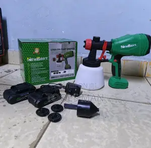 Paint Sprayer Cordless 21V NEWBEAT NBT-CPS-21B With 2 Batteries