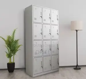 Office Cabinet : 12 Door Staff Steel Locker Cabinet
