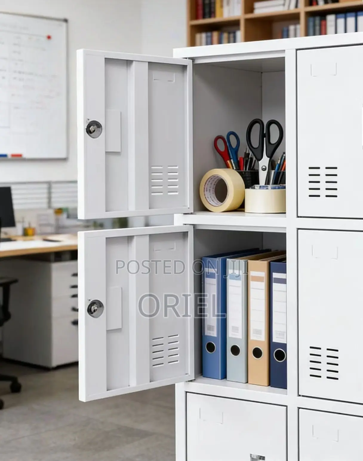 Office Cabinet : 12 Door Staff Steel Locker Cabinet
