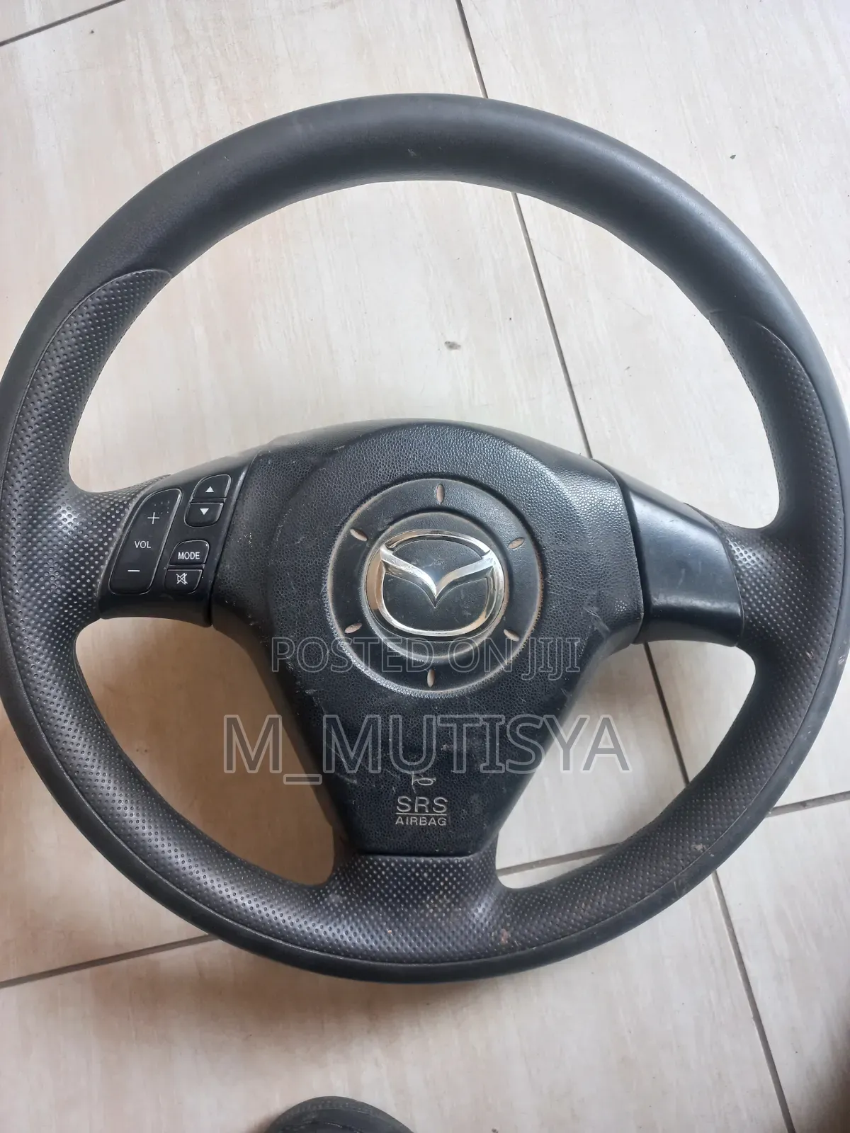 Mazda Axela Complete Steering Wheel With SRS Airbag