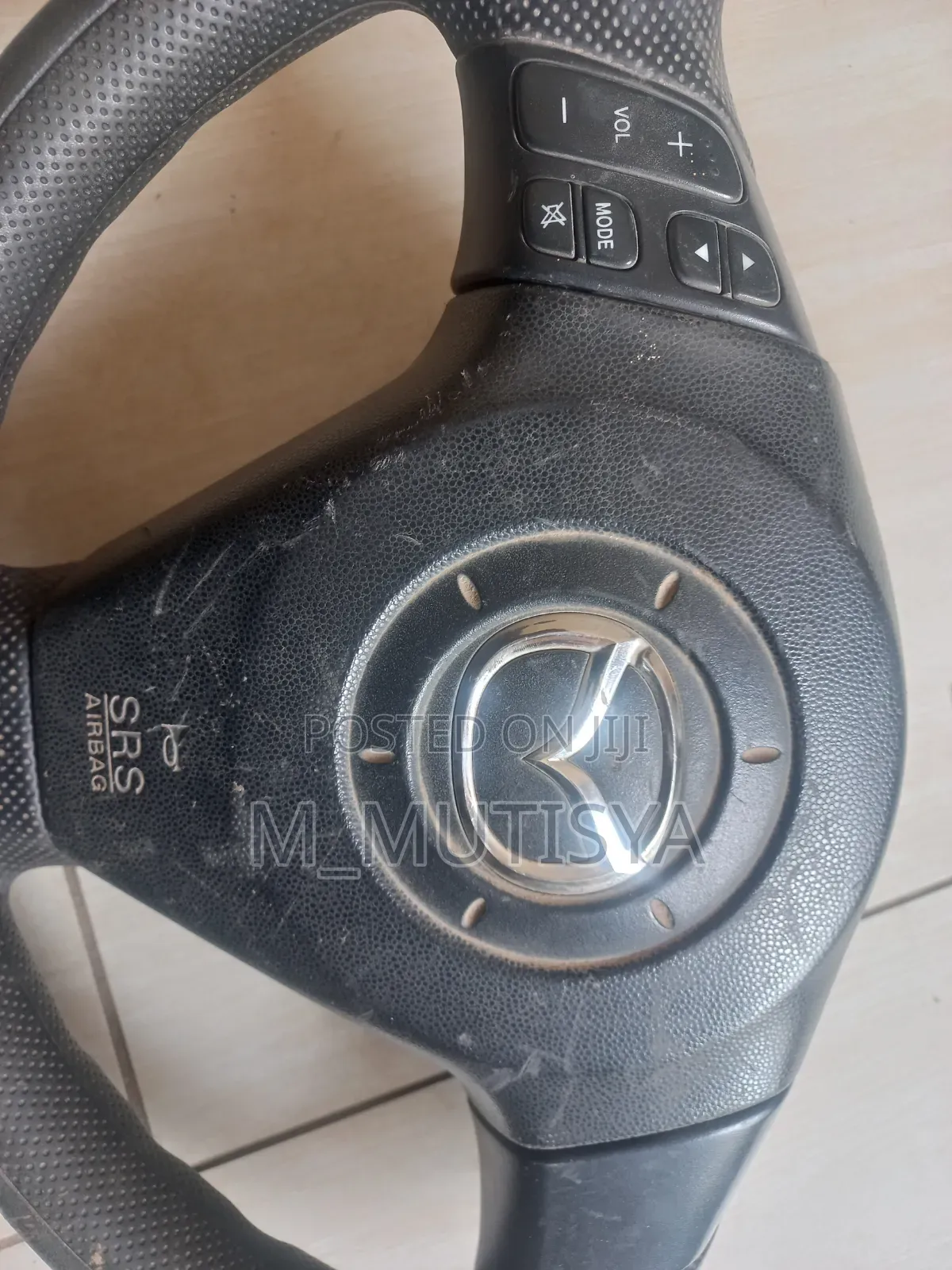 Mazda Axela Complete Steering Wheel With SRS Airbag