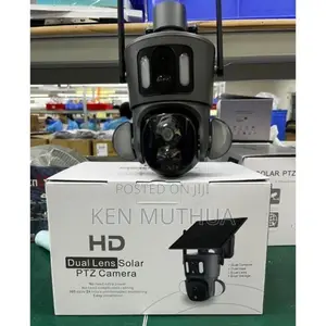 HD Dual Lens Solar PTZ Camera