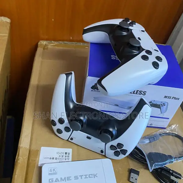 M15 Plus Plug Play Wireless Controllers 2 Player TV Gaming