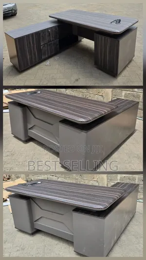 Classic Modern L Shape Executive Office Desk Managerial