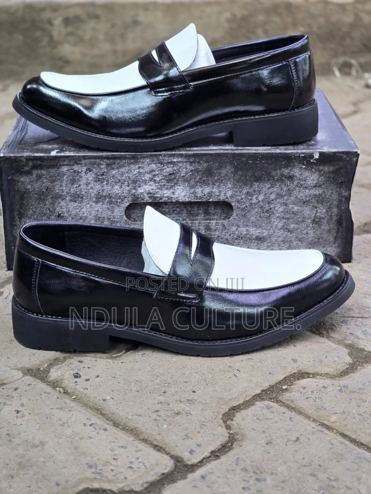 Jonathan D Two Tone Loafers