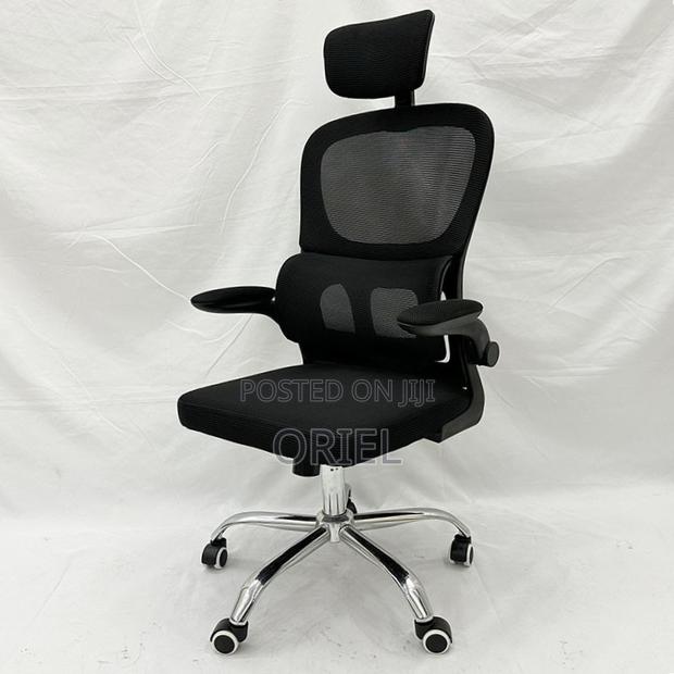 Office Chair : Adjustable Armrest Computer Office Ergonomic Chair