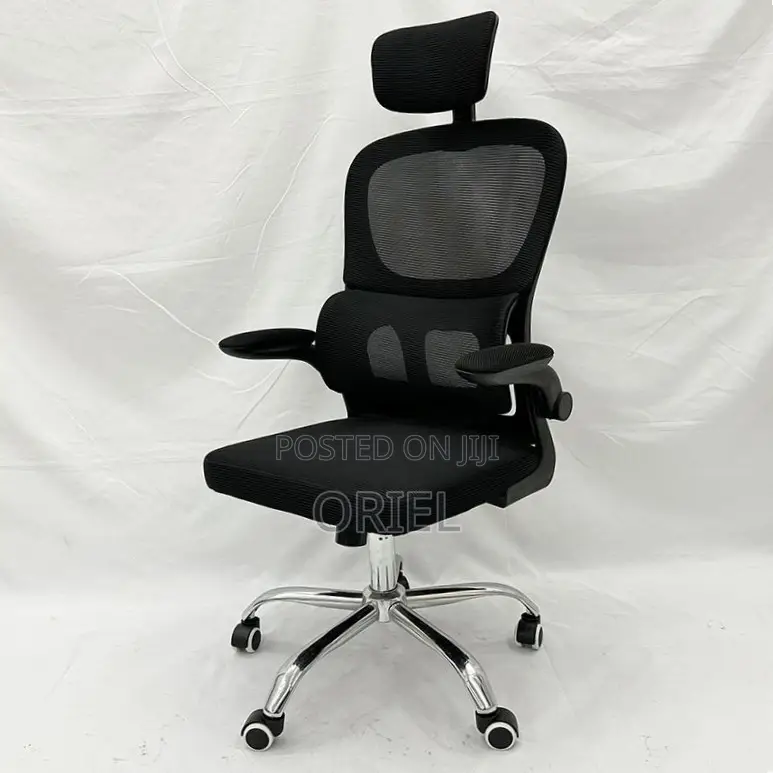 Office Chair : Adjustable Armrest Computer Office Ergonomic Chair