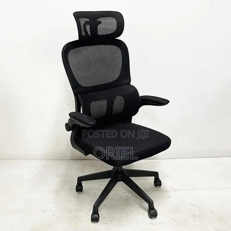 Office Chair : Adjustable Armrest Computer Office Ergonomic Chair