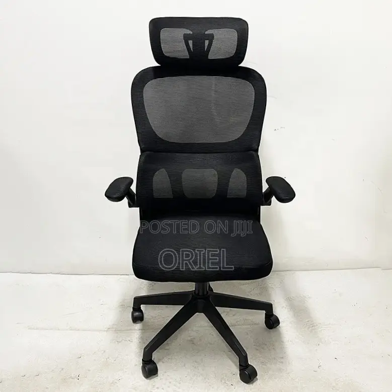 Office Chair : Adjustable Armrest Computer Office Ergonomic Chair