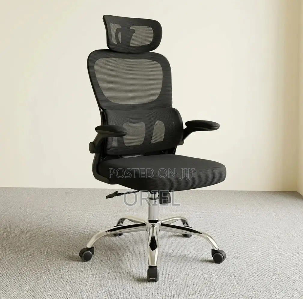 Office Chair : Adjustable Armrest Computer Office Ergonomic Chair