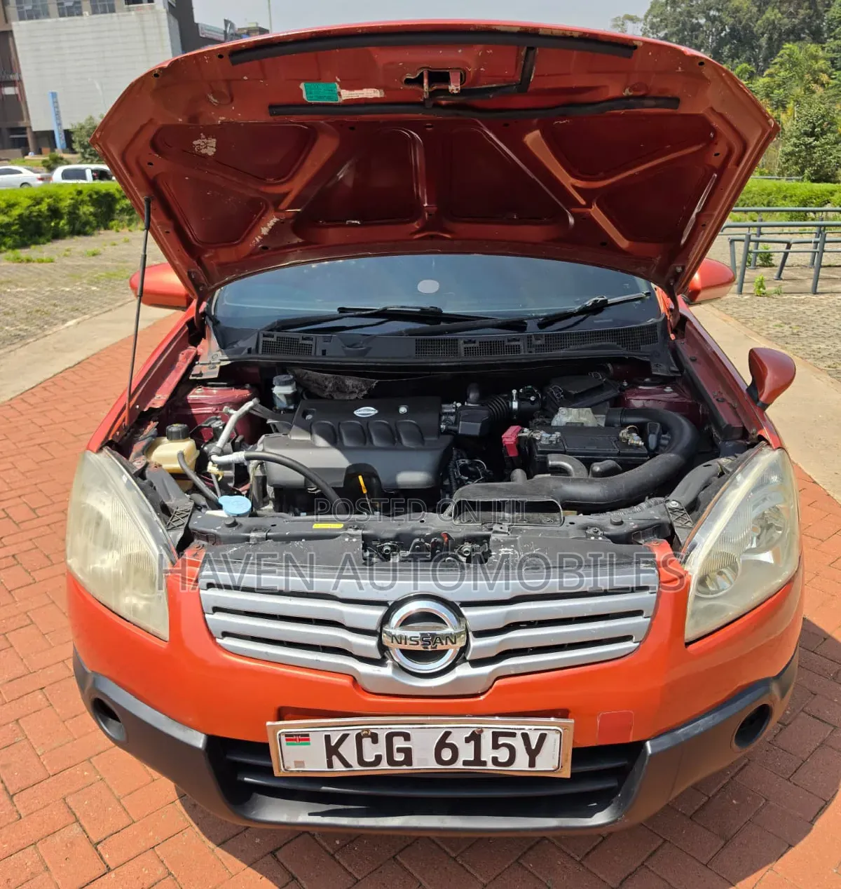Nissan Dualis 2009 Orange