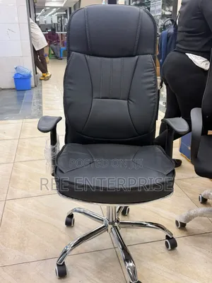 Executive Leather Office Chair ~ High Back 
 L