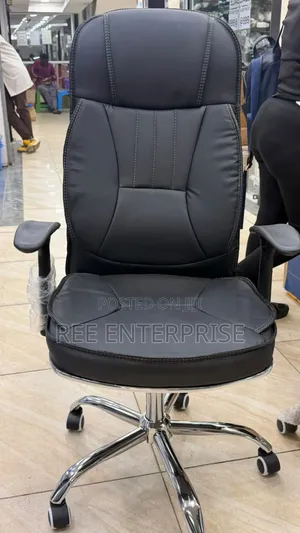 Executive Leather Office Chair ~ High Back 
 L
