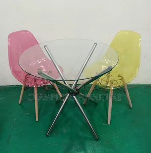 3-Piece Acrylic Bistro Set