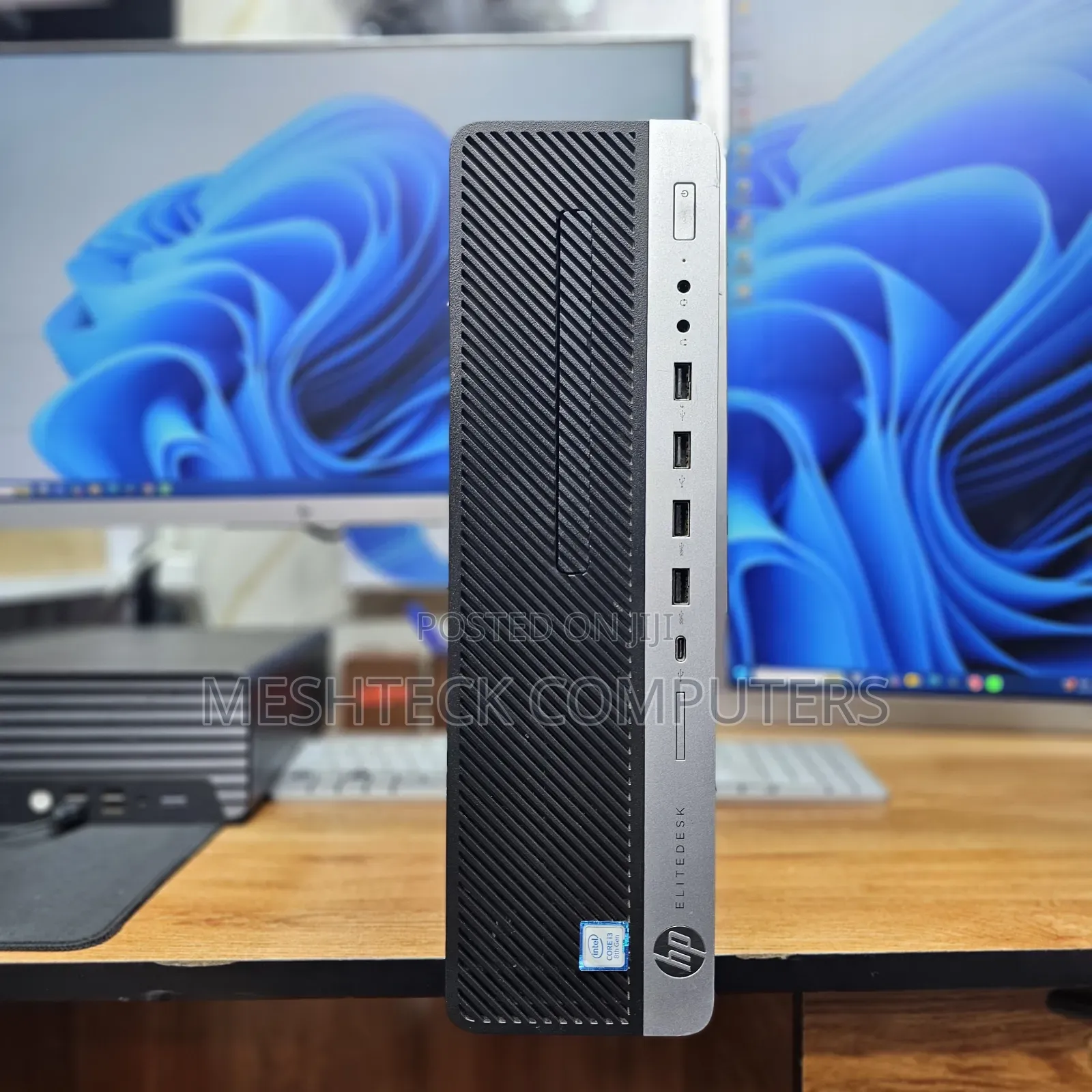 Desktop Computer HP EliteDesk 800 G6 SFF 8GB Intel Core i3 HDD 500GB