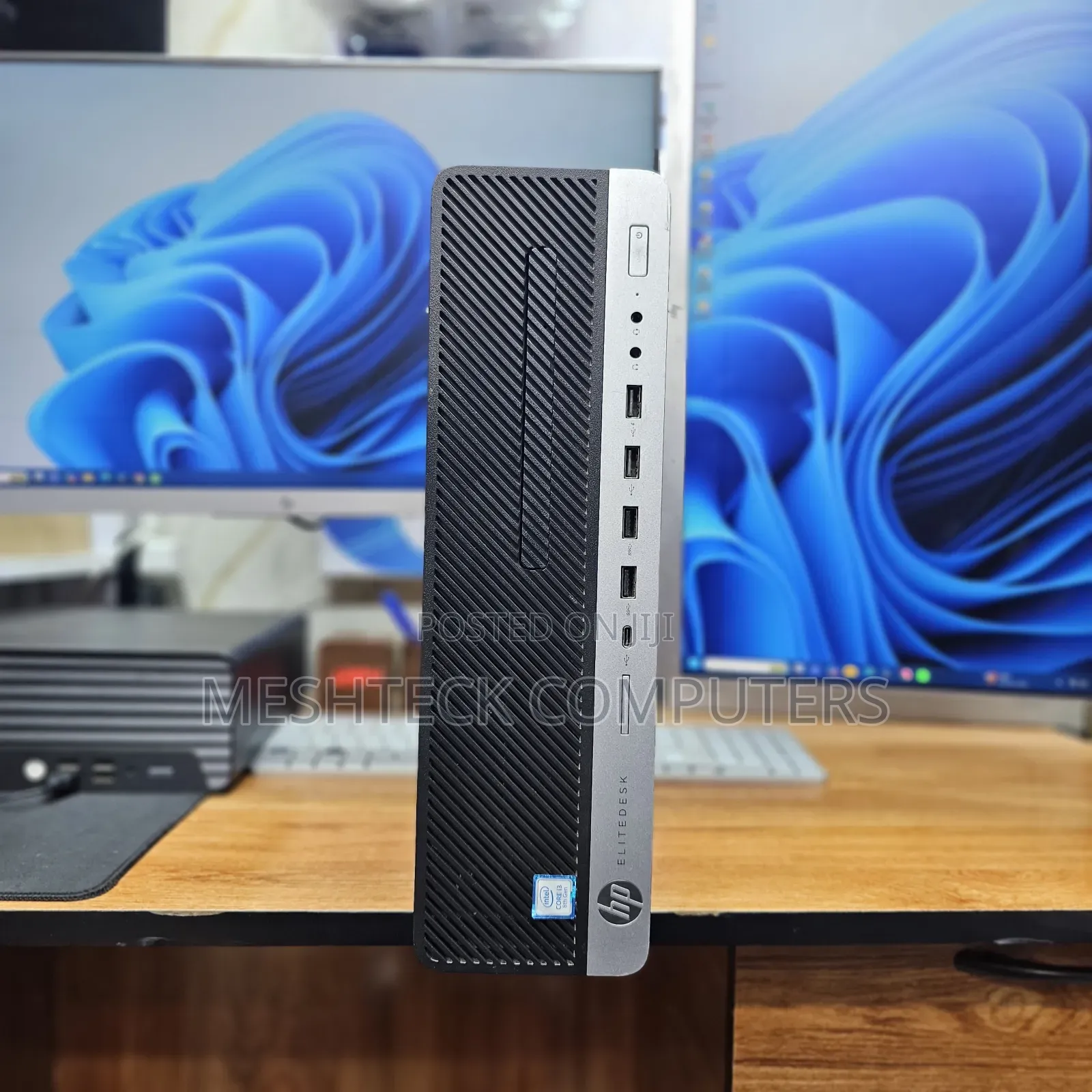 Desktop Computer HP EliteDesk 800 G6 SFF 8GB Intel Core i3 HDD 500GB