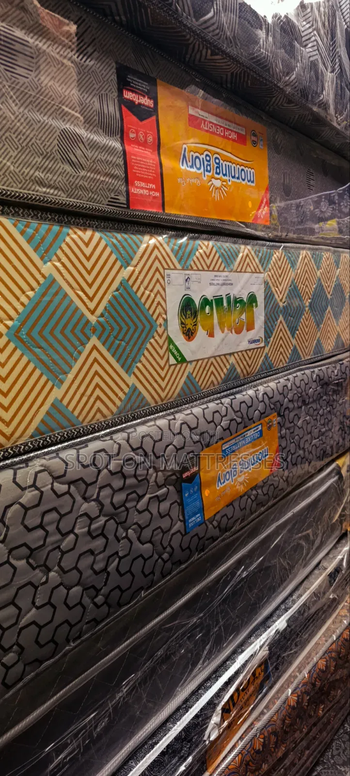 Durable Bobmil 5x6x10 High Density Mattresses. Free Home Delivery!