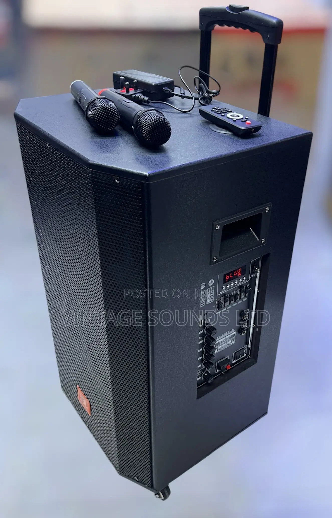 JBL A1503 Active 15-Inch Powered Trolley Speaker ,USB BT